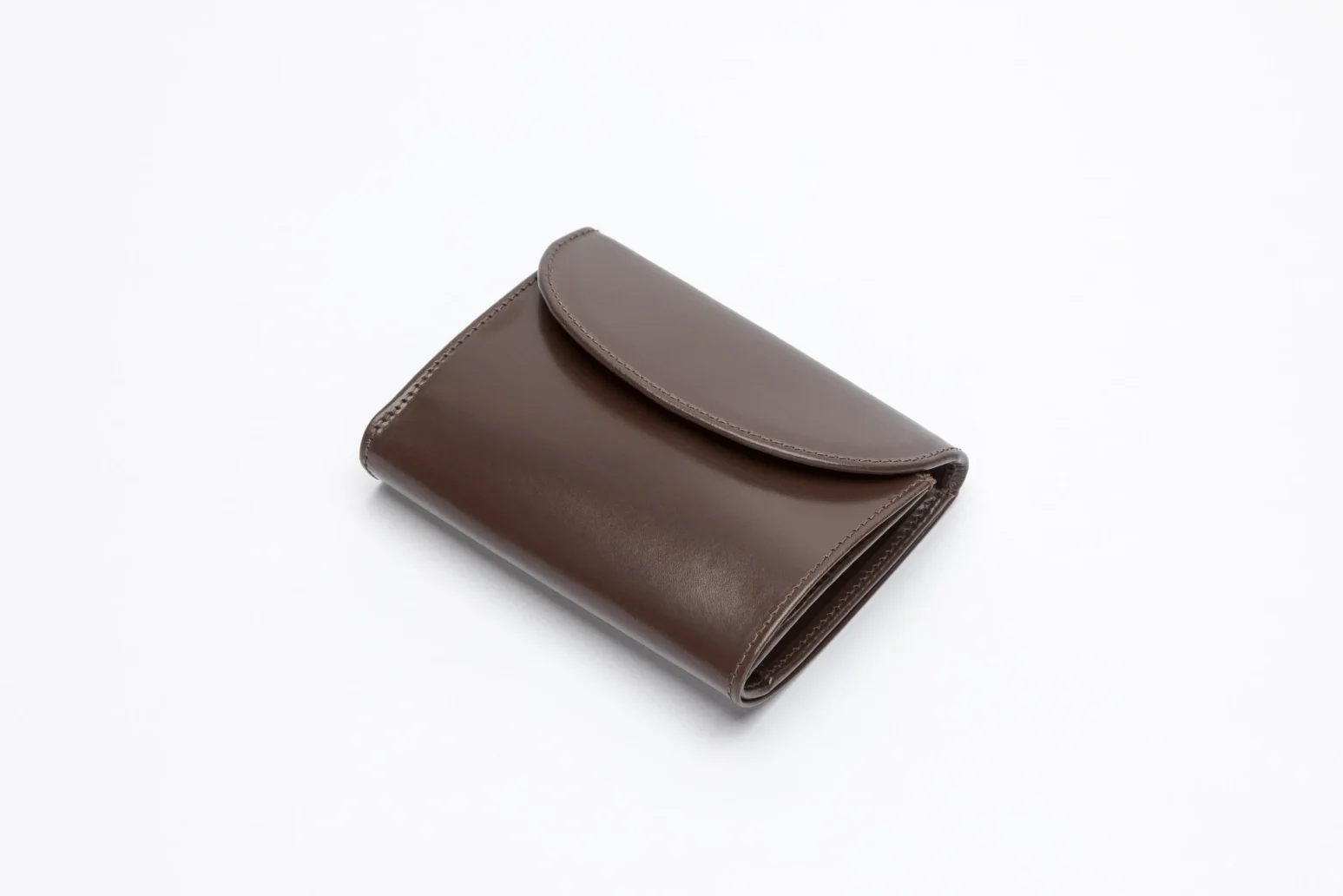 The Wentworth 3 Fold Purse in Bridle Brown