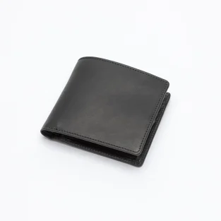 The Clarence Bi-Fold Leather Wallet in Badalassi - Nofin Castagno