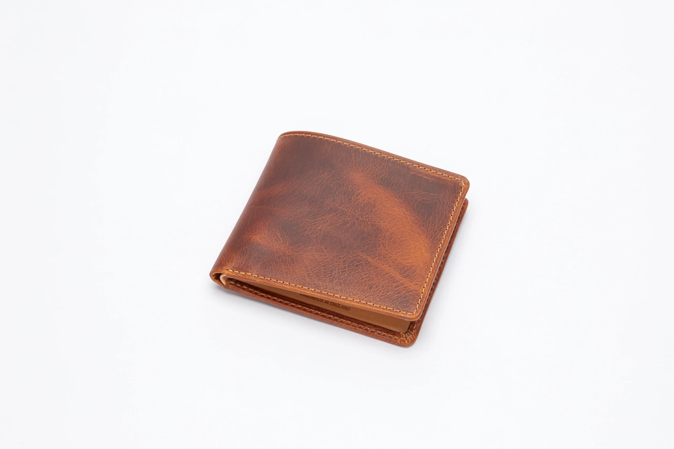 The Regent Bi-Fold Leather Wallet in Badalassi - Wax/Nofin Olmo/Bone ...