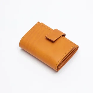 The Albany Leather Purse in Badalassi - Nofin Olmo