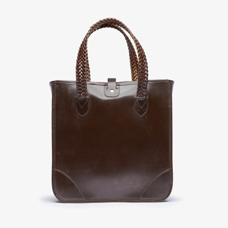 The Bodleian Tote Bag in Bridle Brown