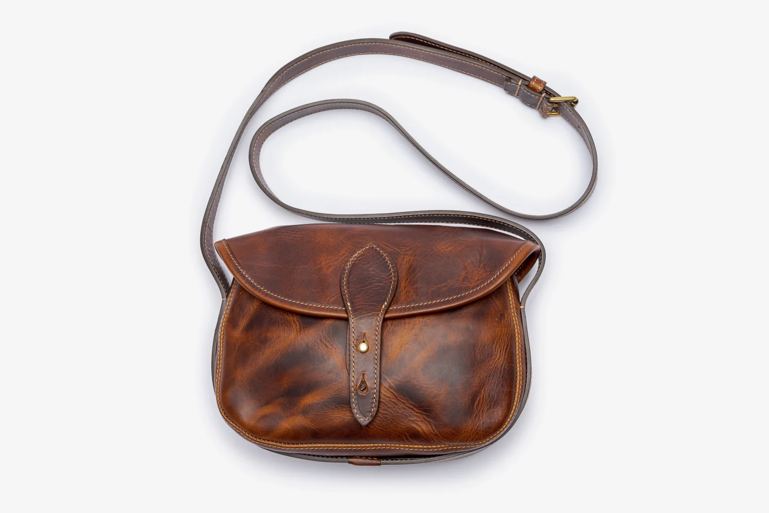 The Radcliffe Cartridge Bag in Badalssi - Wax Cognac