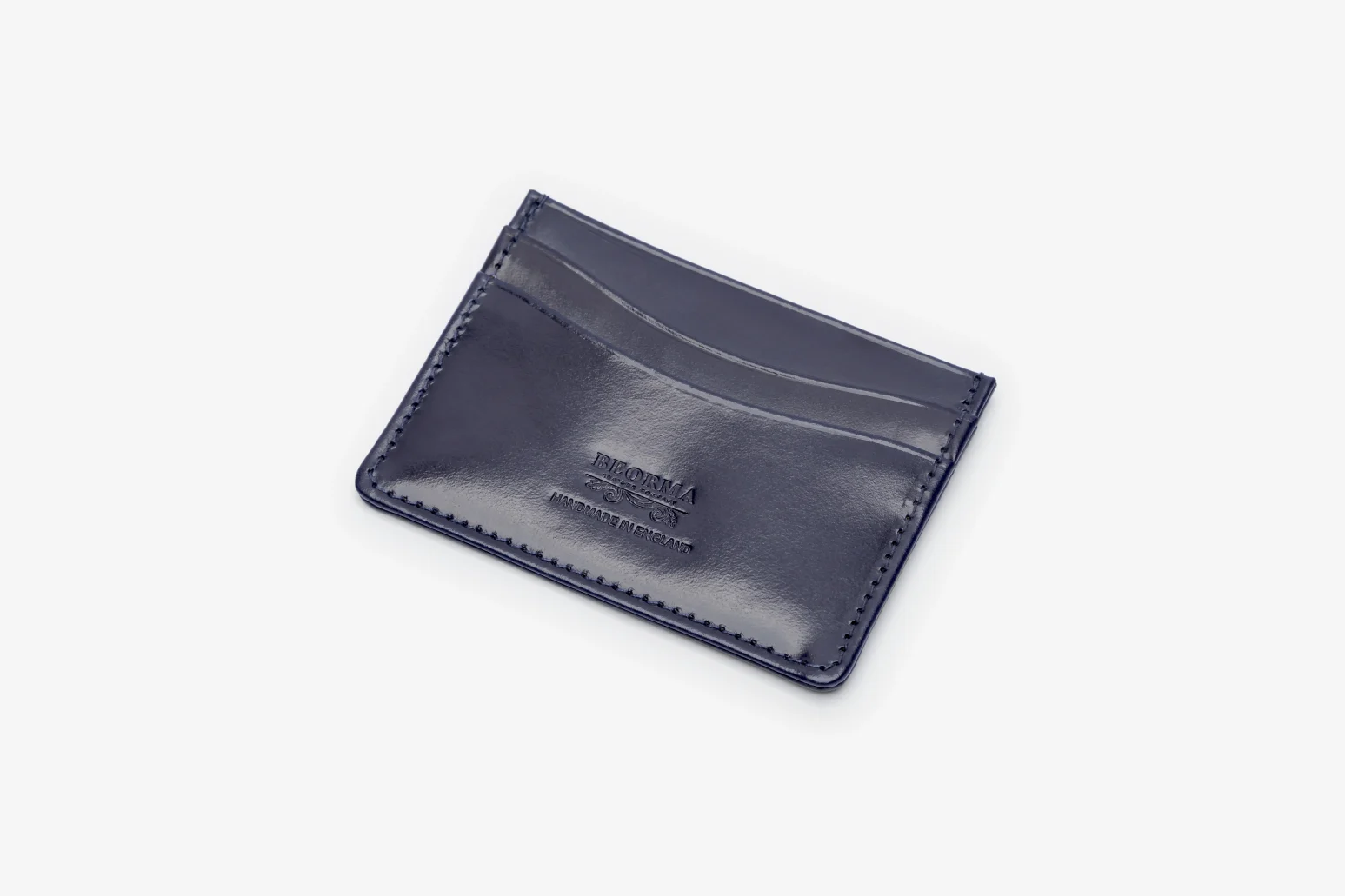 Credit Card Case in Bridle Navy